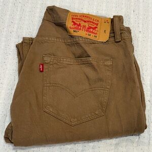 Levi's Tan Denim pants